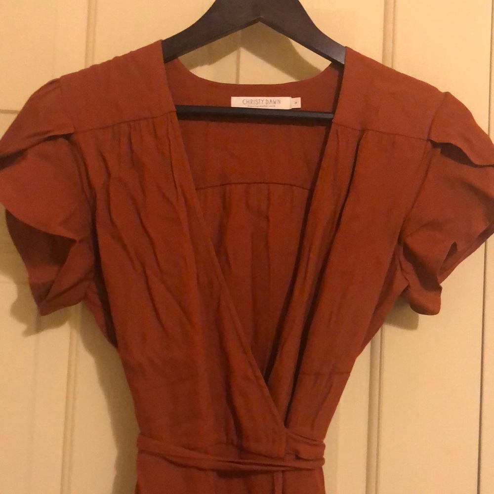 Christy Dawn Autumn Wrap Dress